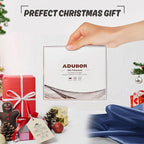Adubor 100% Silk Pillowcase - Mulberry Silk Pillow Cases, 23 Momme 6A Grade Fibers, Silk Pillow Case for Hair and Skin Health, with Hidden Zipper (Standard 20''×26'', Navy Blue, 1PC)