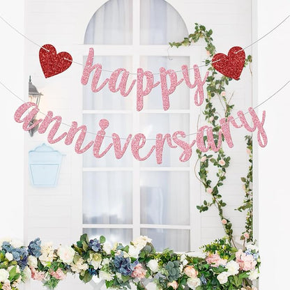 Happy Anniversary Banner, Anniversary Party Decorations, We Still Do, Happy - Image 3