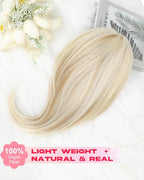 Ponytail Extension – 16” Claw Clip in Ponytail Hair Extensions Natural Soft Synthetic High Pony Tail Hairpieces for Women (Dirty Blonde, 16 inch)