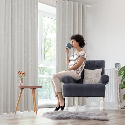 Deconovo Blackout Back Tab Curtains - Image 8