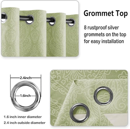 DWCN Ombre Curtains 63 inches Long - Image 5