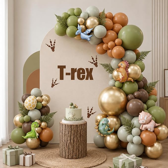 Dinosaur Balloon Arch Kit by Unknown