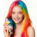 Red Temporary Hair Color Spray - Washable & Natural One-Time Use Hair Wax for Women & Kids & Adults - Strong Hold for Halloween, Cosplay, Party, Washes Out Easily