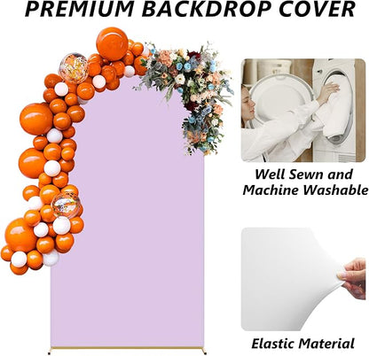 Neatsure Arch Backdrop Stand and Cover Set, 7.2FT Metal Photo Balloon Arch - Image 3