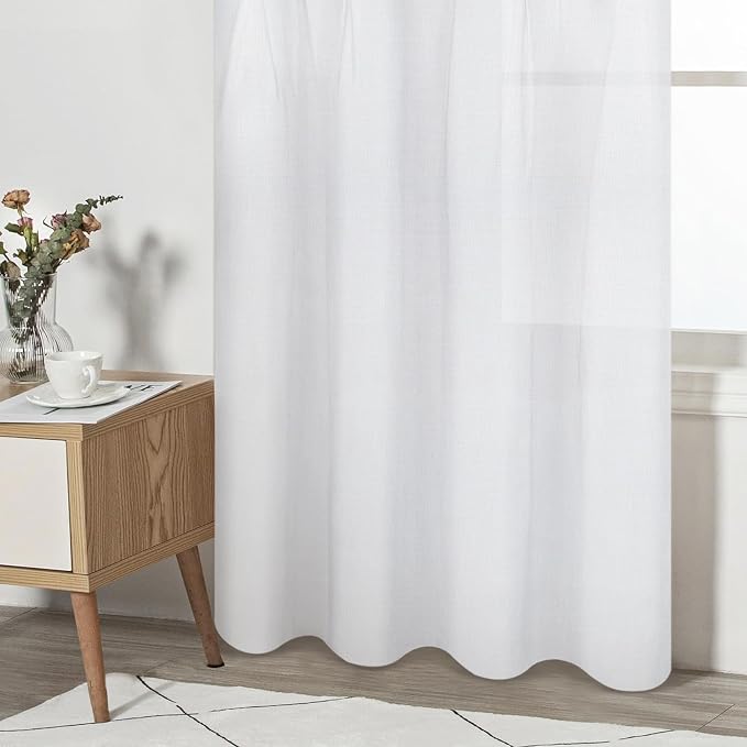 Farmhouse Cotton Linen Curtains - Image 8