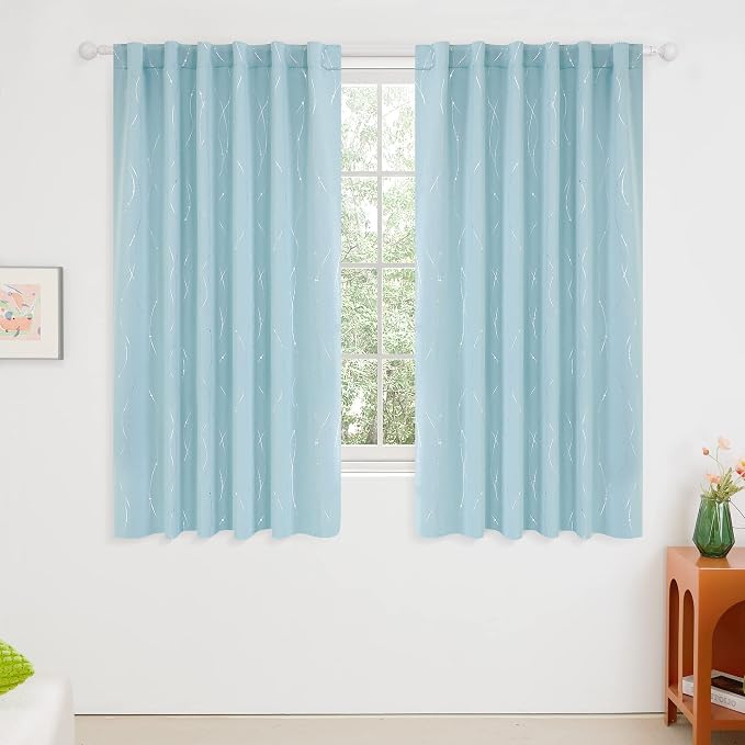 Deconovo Blackout Back Tab Curtains - Image 2
