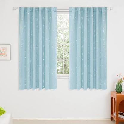Deconovo Blackout Back Tab Curtains - Image 2
