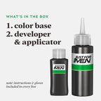 Just For Men Shampoo-In Color (Formerly Original Formula), Mens Hair Color with Keratin and Vitamin E for Stronger Hair - Jet Black, H-60, Pack of 1