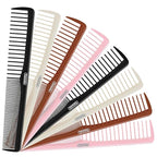 Combs Set, Classic Hair Comb, Fine and Wide Teeth, For Hairdressing, Grooming, Detangling, Sectioning, Teasing, For Women and Men, 7 Inches, 4 Colors and 8 Pieces