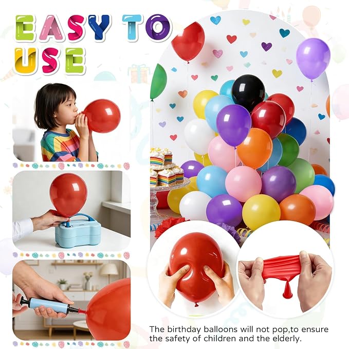 LOLStar Rainbow Balloons, Baby Shower, Bridal Shower, Engagement, Pride Party - Image 5