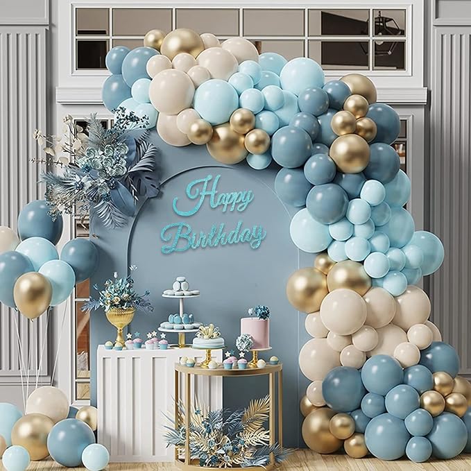 TONIFUL Happy Birthday Sign for Backdrop - Image 5