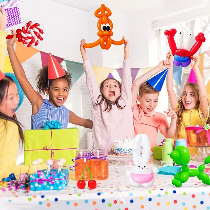 100Pcs Color 260 Balloons, Long Balloon - Image 6