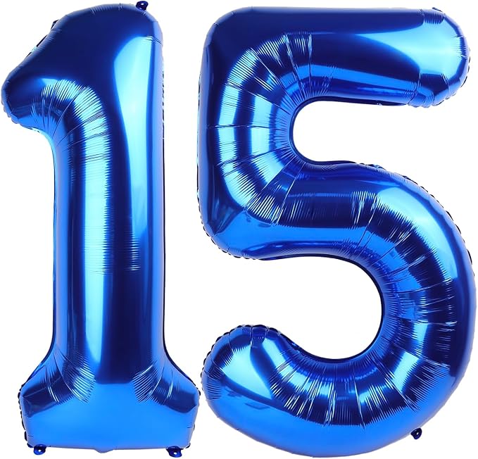 Navy Blue 15 Balloon by IWERP