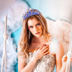 Princess Tiara and Crown for Women Wedding Tiaras for Bridal Tiaras and Crystal Crowns Rhinestone Headband Metal Hair Accessories for Costume Birthday Party Prom Gifts