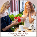 12 Pcs No Bend No Crease Hair Clips, Hair Clips Barrettes for Styling for Women Girls Makeup Accessories, Classic