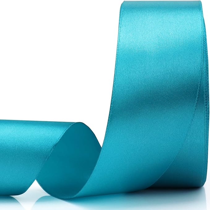 Nsilu 1-1/2 inch, Peacock Blue Ribbon by Nsilu