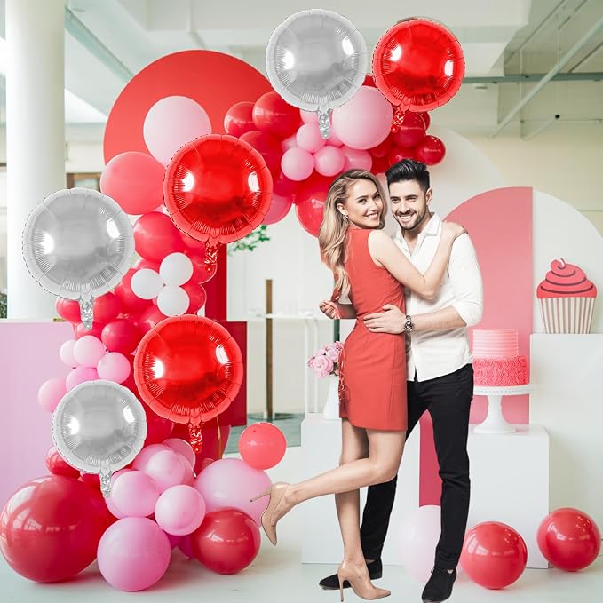 20PCS 18 Inch Round Foil Balloon, Round Shaped Balloons - Image 7