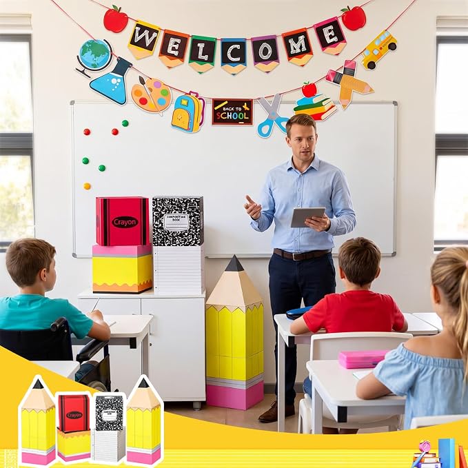 8 Pcs Back to School Decorations Set - Image 5