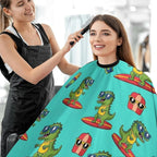 Barber Cape Waterproof Lining Anti Static Design for Salons/Home Use