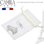 Camila Paris CP3477 French Hair Clip for Women, Hand-Made Hair Side Clips, 2 Inch Girls Hair Claw Clips Jaw Fashion Durable Styling Hair Accessories for Women, Strong Hold No Slip Grip, Made in France
