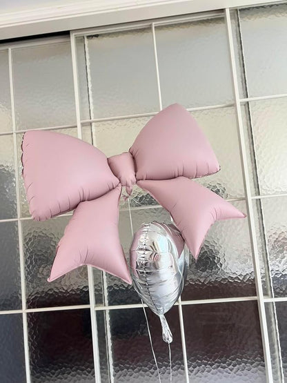 Princess Crown Foil Balloons, Heart and Star Shapes - Image 2