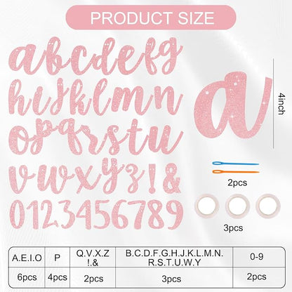 BEISHIDA 116 PCS A-Z DIY Letter Banner Kit Make Your Own Banner，Including 111 - Image 2