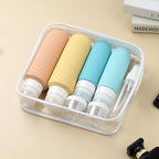 16 Pack Travel Bottles for Toiletries, Large 6oz Silicone Travel Containers, Leak Proof Refillable Liquid Shampoo And Conditioner Travel Essentials