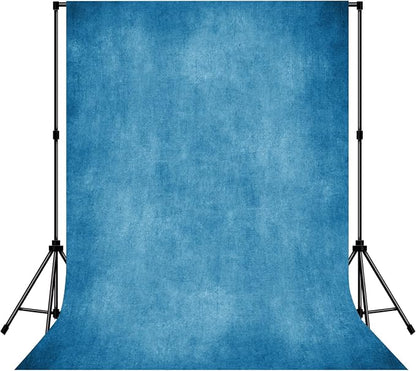 Blue Photo Backdrop Studio Abstract Texture Photography Background 6x9ft | by MIZSYE