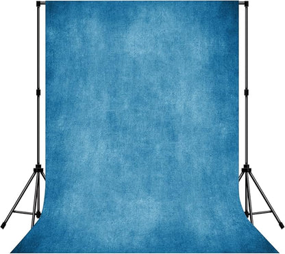 Blue Photo Backdrop Studio Abstract Texture Photography Background 5x7ft | by MIZSYE
