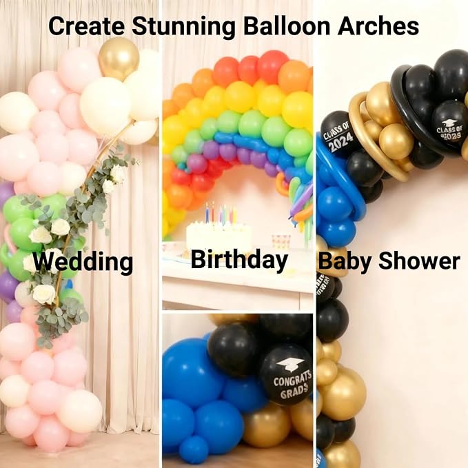 15 Pack Large Balloon Arch Clips, 3.5 Inch Heavy Duty Clips 100pcs Clear 260 - Image 2