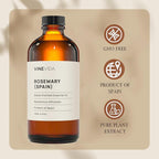 VINEVIDA Rosemary Spain Essential Oil 4 oz - Undiluted, Pure, Vegan, and Sustainable