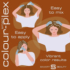 Smart Beauty Ginger Hair Dye, Permanent with Plex Anti-Breakage Technology, Copper Red, PPD Free, Vegan, Cruelty Free