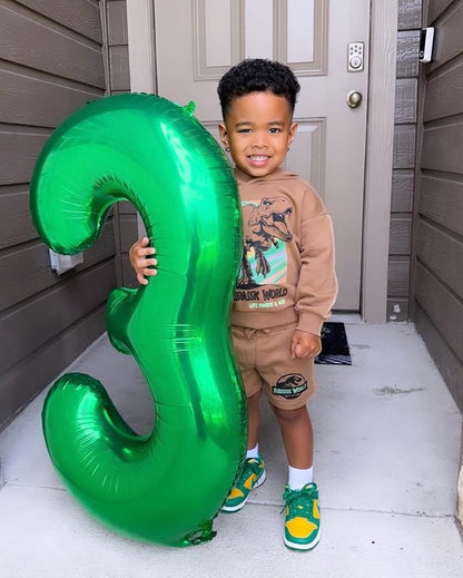 Green 1 Balloon - Image 2
