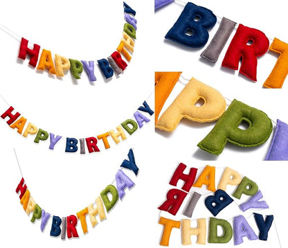 Pre-Strung Happy Birthday Banner - Image 2