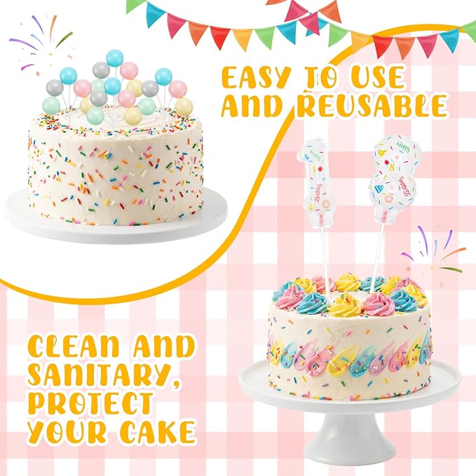 Gejoy 36 Pack 5 Inch Mini Number Balloons, Macarons Mini Balloon Numbers on - Image 3