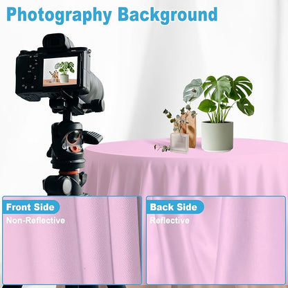 Pink Photography Backdrop for Photoshoot, 10x10 FT | Versatile Studio Photo - Image 6