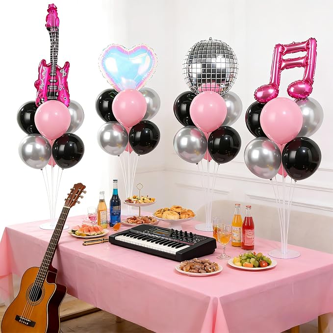 4 Sets Music Party Balloons Stand Kit - Image 4