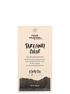 Four Reasons Original Takeaway Color - Espresso – 4.1 Cool dark brown - Demi-Permanent Hair Color - Ammonia-Free and Fragrance-Free Hair Dye - 100% Vegan & Cruelty Free