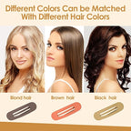 Small Flat Hair Clips for Women Lay Down Clips for Thin Hair Accessories 2.16 Inch pack