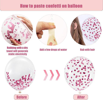 Pink Birthday Decorations, Happy Birthday Banner - Image 8