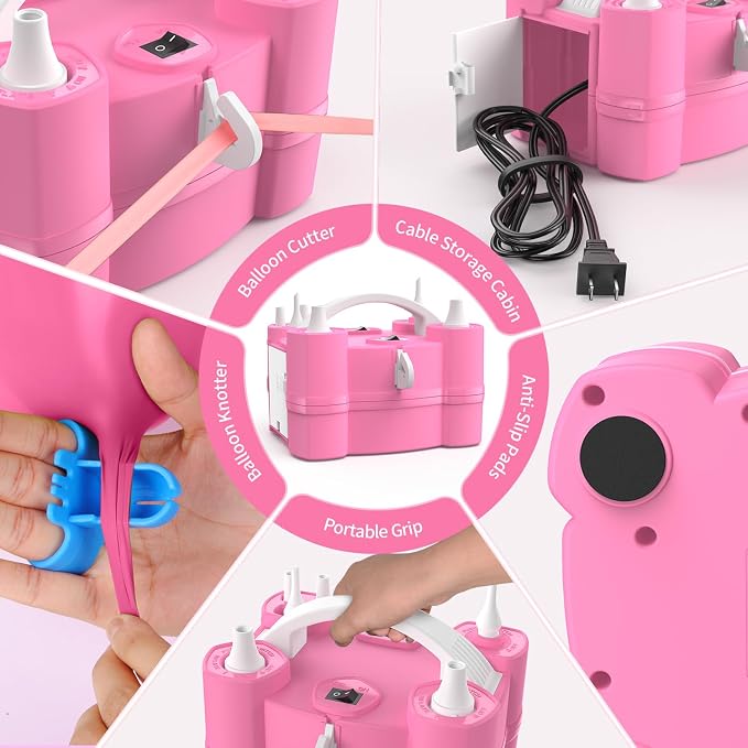 Balloon Pump 3-in-1 Electric Air Pump - Image 7