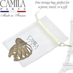 Camila Paris CP3537 French Octopus Hair Clip, Large Hair Clips for Thick Hair, Big Hair Claw Clip for Long Hair, Durable Girls Hair Clips for Women for Wavy Hair, Strong No-Slip Grip. Made in France
