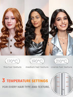 SHEGLAM Automatic Curling Iron 1 inch + 24K Hair Oil