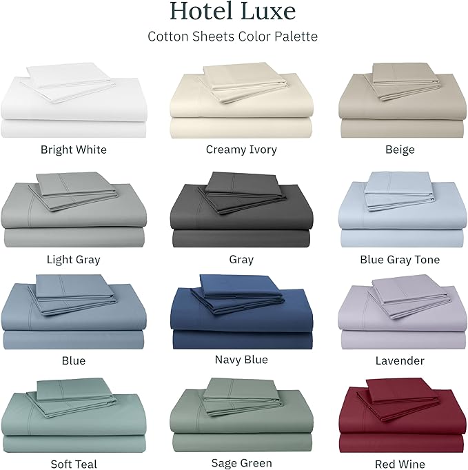California Design Den Heirloom Soft, Smooth & Thick Certified 800 Thread Count 100% Cotton Sateen, 2 Pillow Cases King Size, Fits King Pillows (Grey)
