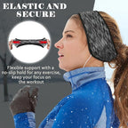 beister Ear Warmers for Women and Men, Fleece Winter Running Headbands with Ear Muffs, Windproof Thermal for Outdoor Sports