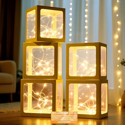 Ledido Transparent Balloon Boxes by Ledido