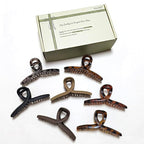 5 Inch Extra Large Hair Claw Clips, 13 cm No Slip XL Hair Clips for Thick Long Curly Hair, Big Claw Clips, 7 Pack