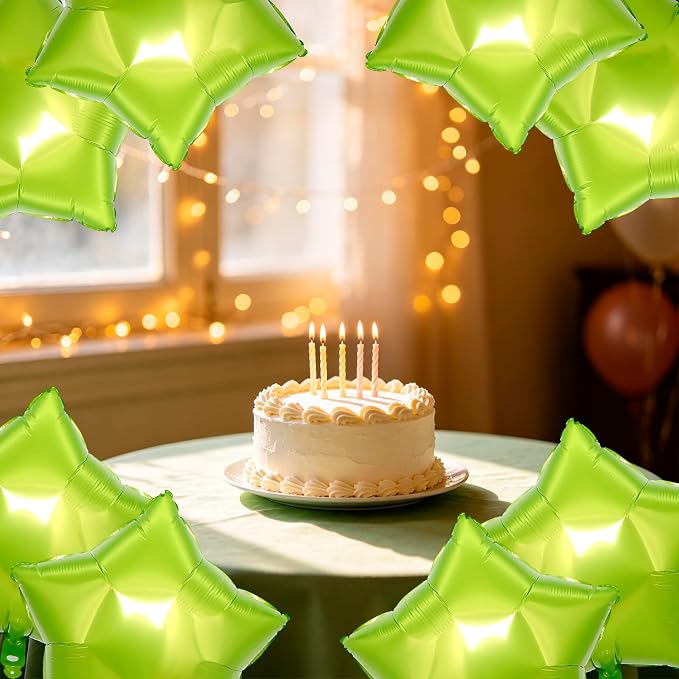 MEETINGU 10PCS 18" Star Balloons Foil Balloons Foil Membrane Balloons Party & - Image 5