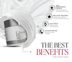 Ultimate Repair Hair Mask for Damaged Hair with Collagen & Keratin – Professional Repair Mask with Deep-Conditioning Performance for Dry & Color-Treated Hair – Bamboo & Avocado Oil, 500 ml - 16.7oz