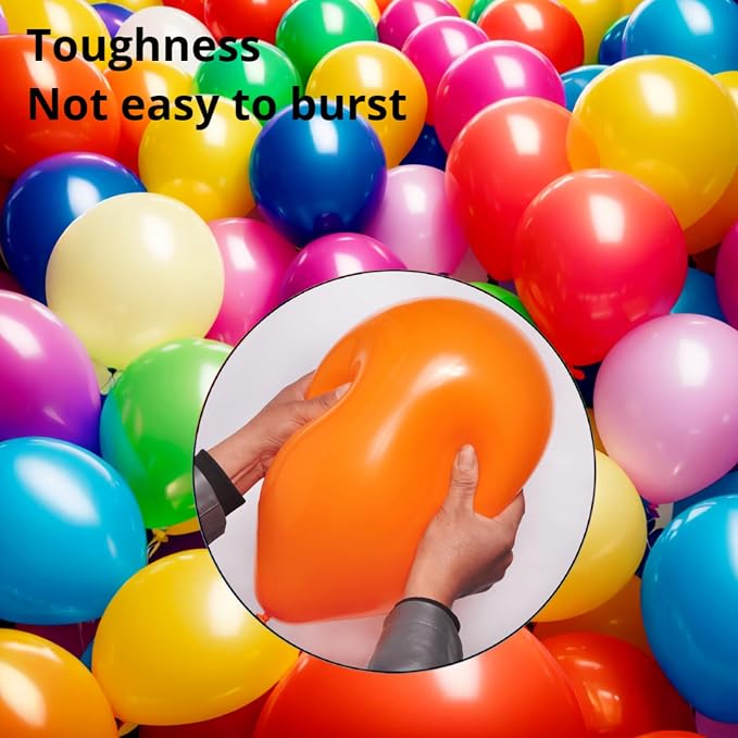 300 Pcs 12 Inch Balloons 15 Kinds Colors Latex Colorful Party Balloon Bulk - Image 3